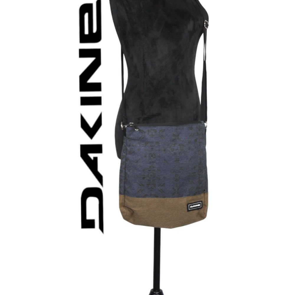 Dakine Blue and Brown Crossbody Bag